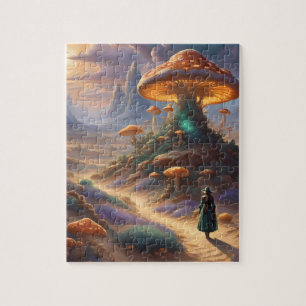 Spons Paddenstoelen Planeet Legpuzzel
