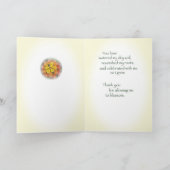 Sponsor 12 Step Recovery Hartelijk dank dat u op g Bedankkaart (Binnen)