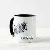 Sponsors de Merci personnalisé 12 étape NA AA mug (Devant gauche)