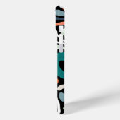 Spontaan kleurrijk patroon Case-Mate iPhone case (Achterkant / Links)