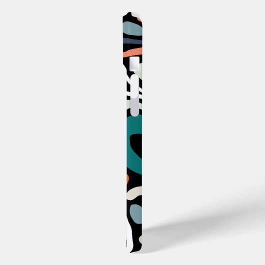 Spontaan kleurrijk patroon Case-Mate iPhone case (Achterkant / Links)