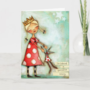 Spontane dansing - Birthday Kaart