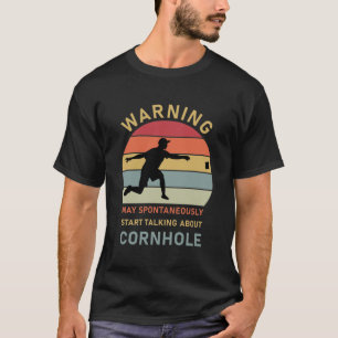 Spontanterogenblik Begin met praten over het gat T-shirt
