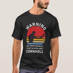Spontanterogenblik Begin met praten over het gat T-shirt