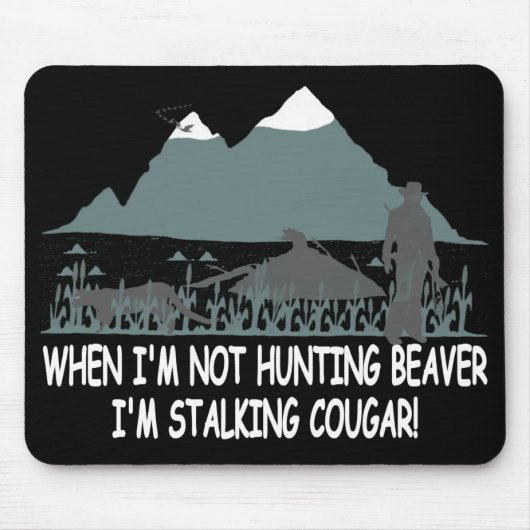 Spoofcougar hunter muismat (Voorkant)