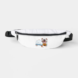 Spook Bulldog Halloween Hond Heuptasje