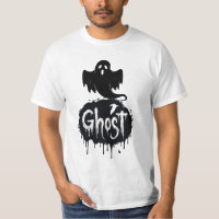 Spook – Donkere Horror Druppelende Tekst Kunst