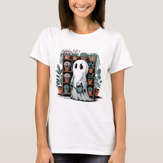 Spook in het Plant T-shirt (Voorkant)