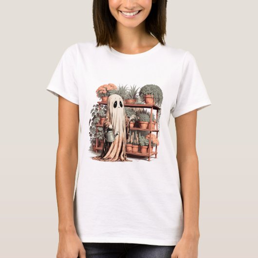 Spook in het Plant T-shirt (Voorkant)