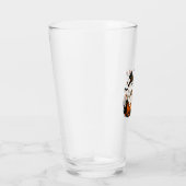 Spook Kampvuur Halloween Glas (Rechts)