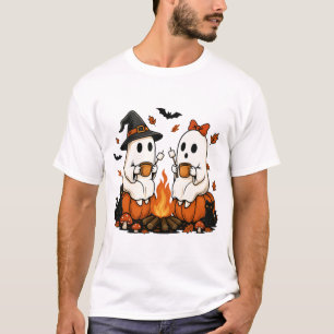 Spook Kampvuur Halloween T-shirt