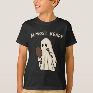 Spook klaarmaken bijna klaar t-shirt