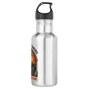Spook Komt Heks Kerhof Zombie Handen Hallo Waterfles