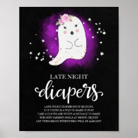 Spook Late Night Luiers Baby Shower Spel Bord
