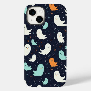 Spook modern halloween patroon Case-Mate iPhone 14 hoesje
