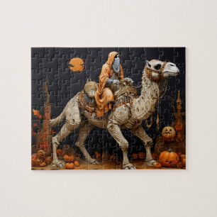 Spook op een kameel legpuzzel