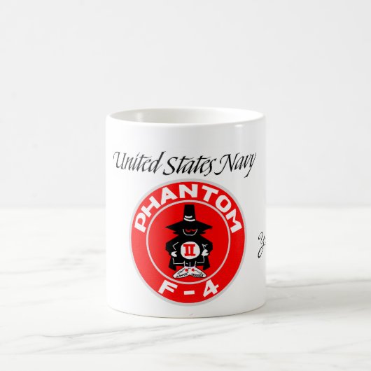 SPOOK PATCH, F-4, "Phantom" Koffiemok (Center)