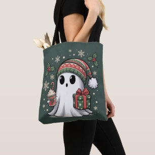 Spook Santa Kerst Vakantie Kerstmis Halloween Spoo Draagtas