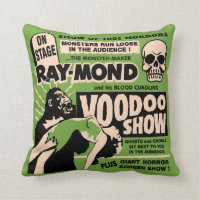  Spook Show Poster Kunst - Voodoo schedel!