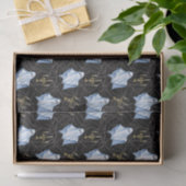 Spook, spinnenwebben & kandelabra Halloween gotisc Tissuepapier (Geschenk)