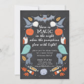 Spook-taculaire uitnodiging van Halloween Party (Voorkant)