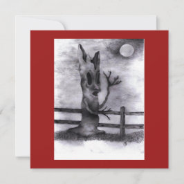 "Spook Tree" Feestdagenkaart