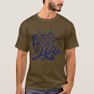 " spook van afkeuring boe blue spiderx27s nest " t-shirt