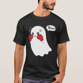 Spook van afkeuring Boo! Boksen - Grappig Hallowee T-shirt
