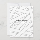 Spookable Mummy Kinder Halloween Party Uitnodiging (Achterkant)