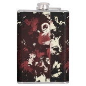 spookachtig gezicht heupfles (Achterkant)