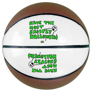 Spookachtig Halloween Basketbal
