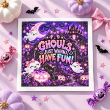 Spookachtig Halloweenfeest waar geesten lol hebben