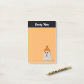 Spookachtig knappe Halloween-geest Post-it® Notes (Op bureau)