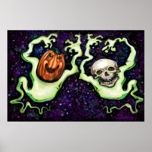 spookachtig plezier poster