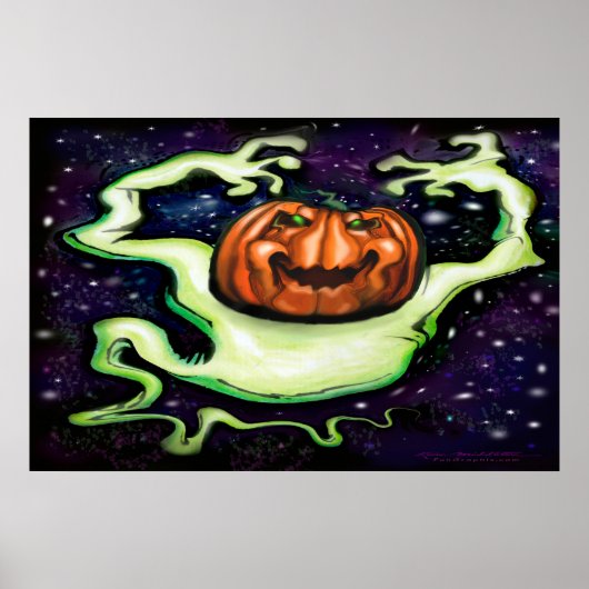 spookachtig plezier poster (Voorkant)