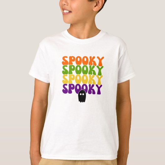 spookachtig t-shirt (Voorkant)