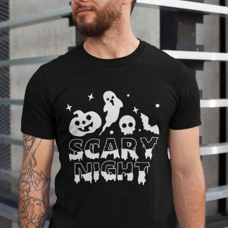 Spookachtig trio: enge nacht Tri-Blend shirt