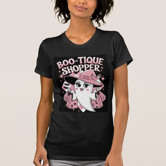 Spookachtig wit t-shirt (Voorkant)