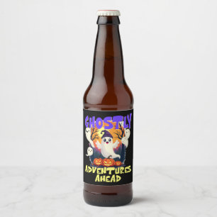 Spookachtige avonturen voor de boeg, Schattige Hal Bier Etiket