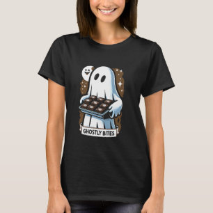 Spookachtige Bites Ghost Brownie Halloween Bakken  T-shirt