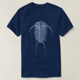 Spookachtige Blauwe Paraceraurus Trilobiet T-shirt