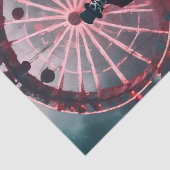 spookachtige carnavalsontkoppeling tissuepapier (Detail)