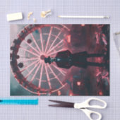 spookachtige carnavalsontkoppeling tissuepapier (Craft)