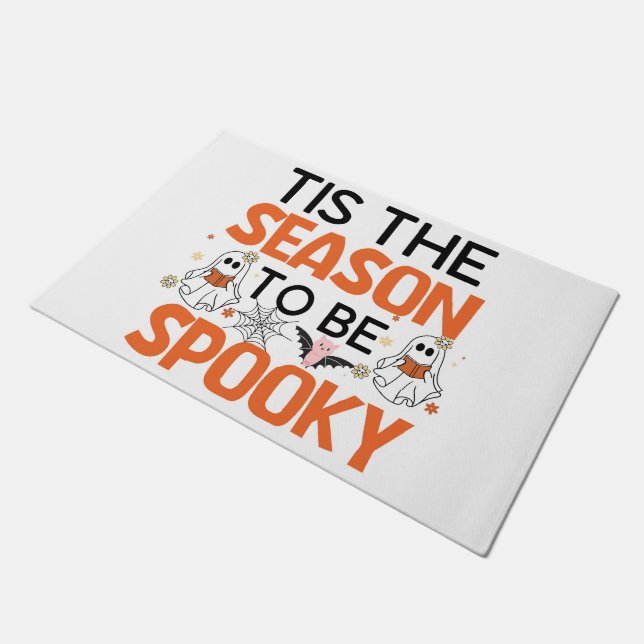 Spookachtige dubbele geesten deurmat (Schuin)