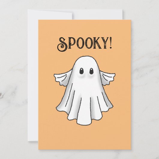 Spookachtige Geest Kaart (Voorkant)