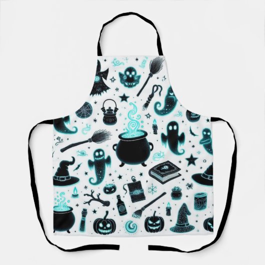 Spookachtige gloed schort (Voorkant)