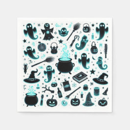 Spookachtige gloed servet