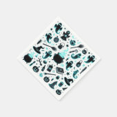 Spookachtige gloed servet (Hoek)