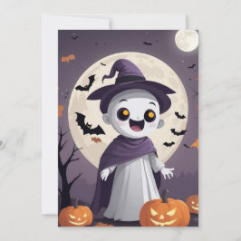 Spookachtige Groeten – Halloween Cadeaubon Feestdagenkaart