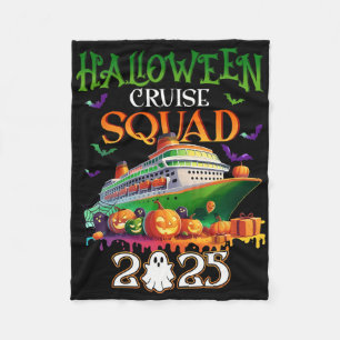 Spookachtige Halloween Cruise Squad 2025 Cruising Fleece Deken